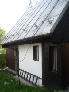 Tesam - Nátěr střechy Čeládná